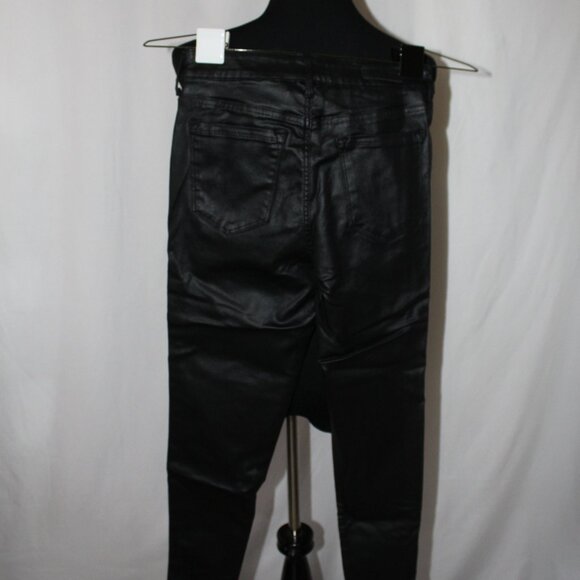 Social Standard by Sanctuary Ankle Skinny Faux Leather Ankle Skinny Jeans 4 - Picture 9 of 16